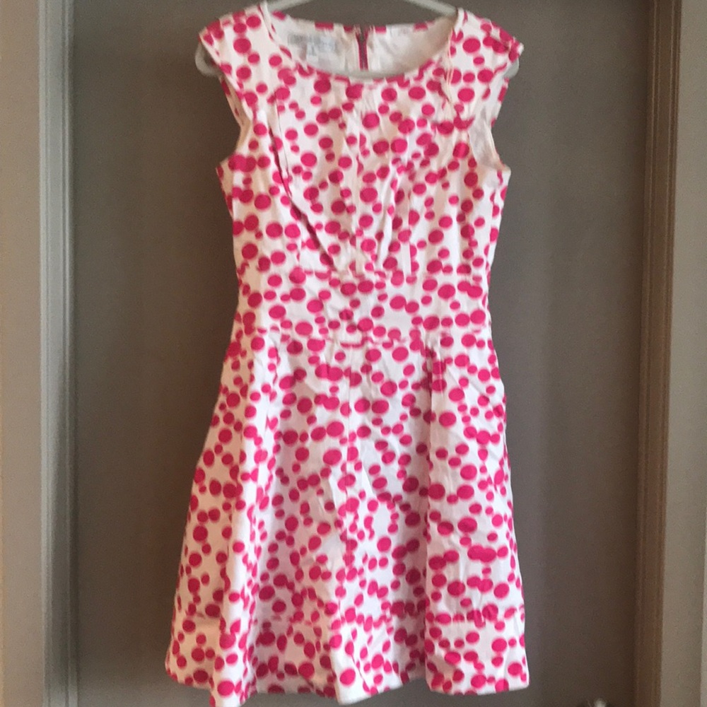 Pink Polka Dot Dress
